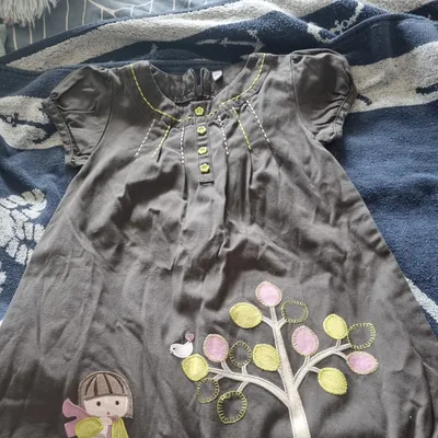 Robe manche courte fille 2ans